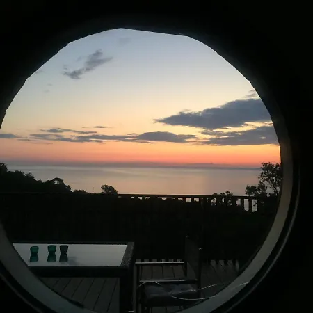 L'alpana En Bois Vue A 180 Degres Willa Sari-Solenzara