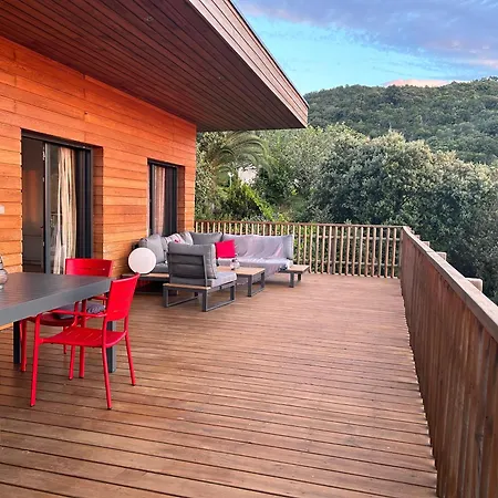 L'alpana En Bois Vue A 180 Degres * Sari-Solenzara