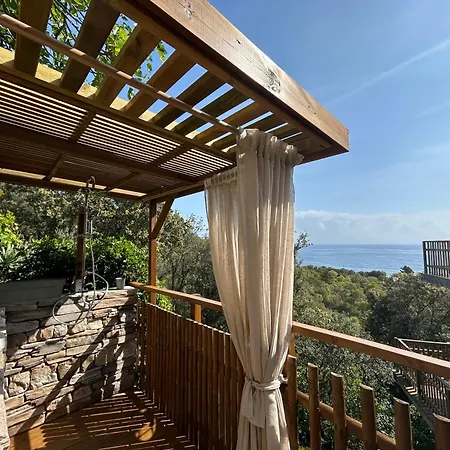 Villa L'alpana En Bois Vue A 180 Degres Sari-Solenzara