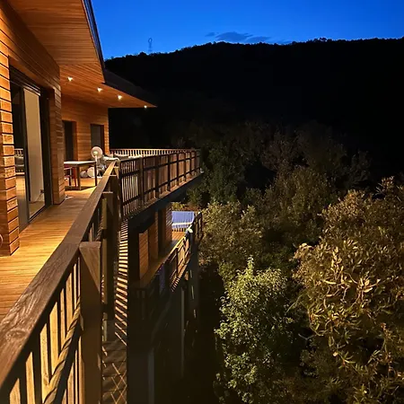 L'alpana En Bois Vue A 180 Degres Villa