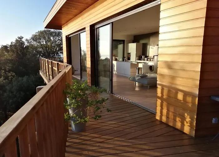 L'alpana En Bois Vue A 180 Degres Villa *